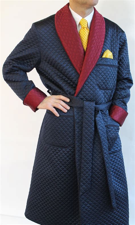 traditional men's dressing gown